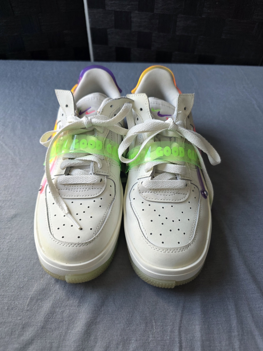 Nike Air Force 1 Fontanka Have a Good Game Women’s 7.5 Glow Sole